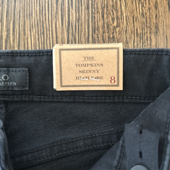 ❌SOLD❌RALPH LAUREN POLO The Tompkins High Rise Skinny Jeans - Picture 5 of 7